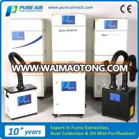 Pure-Air 300m3/h Fume Extractor with double Flexible Arms