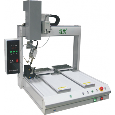 Factory price PCB soldering machine auto soldering robot Buy soldering machine one free soldering station